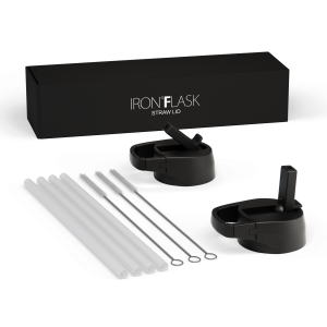 Carabiner Straw Lid Set for Wide Mouth Bottle